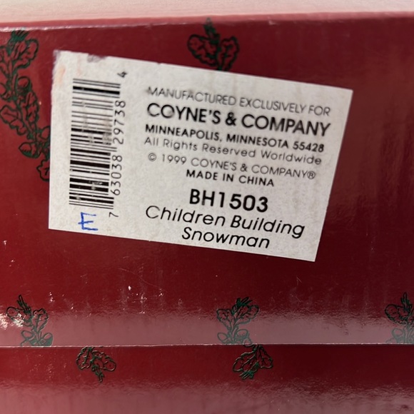 1999 Bavarian Heritage Collection Making New Friends Figurine Vintage - Picture 16 of 16